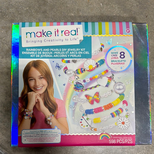 Rainbows and Pearls DIY Jewelry Kit