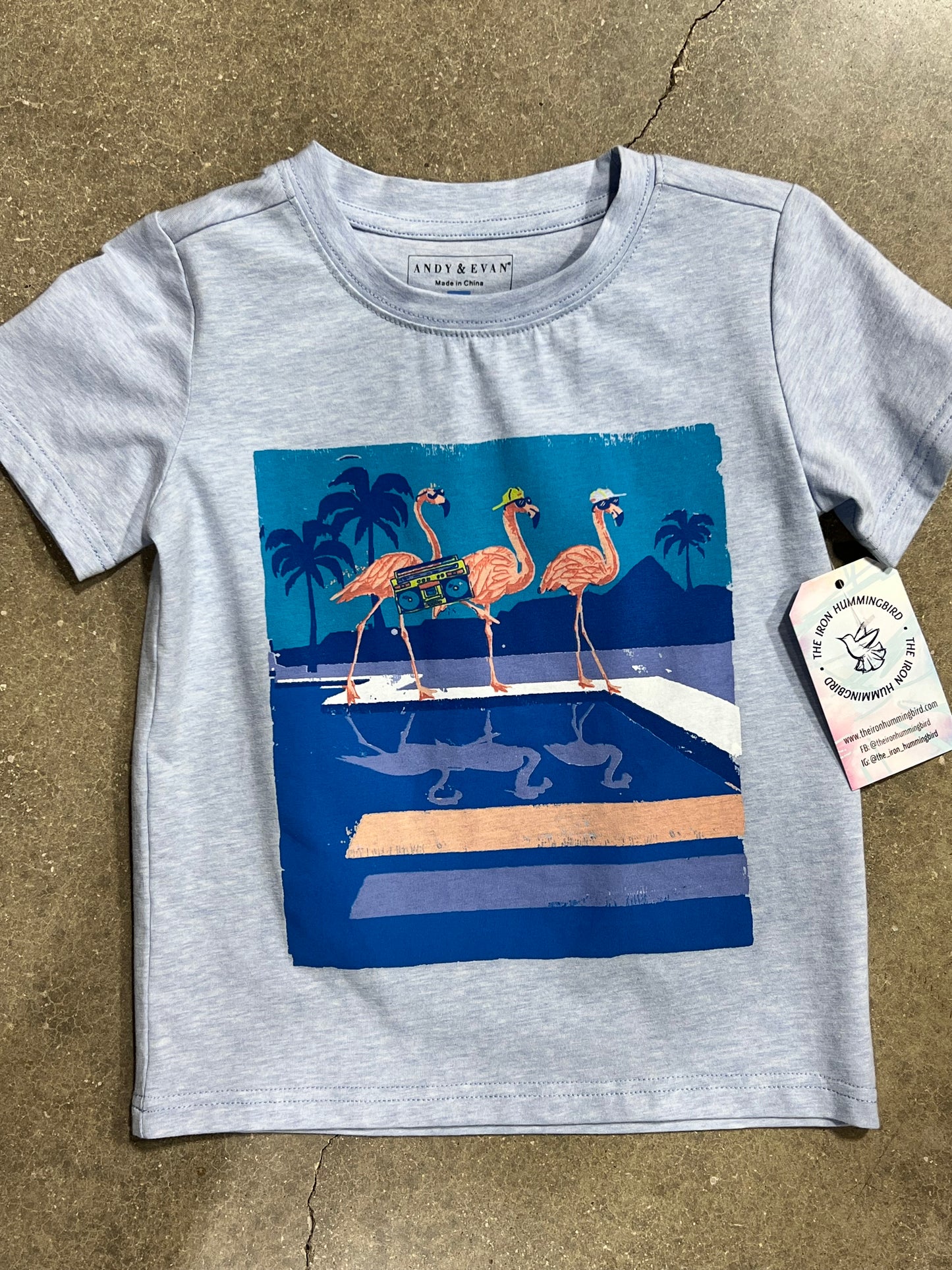 Flamingo Pary Tshirt Set