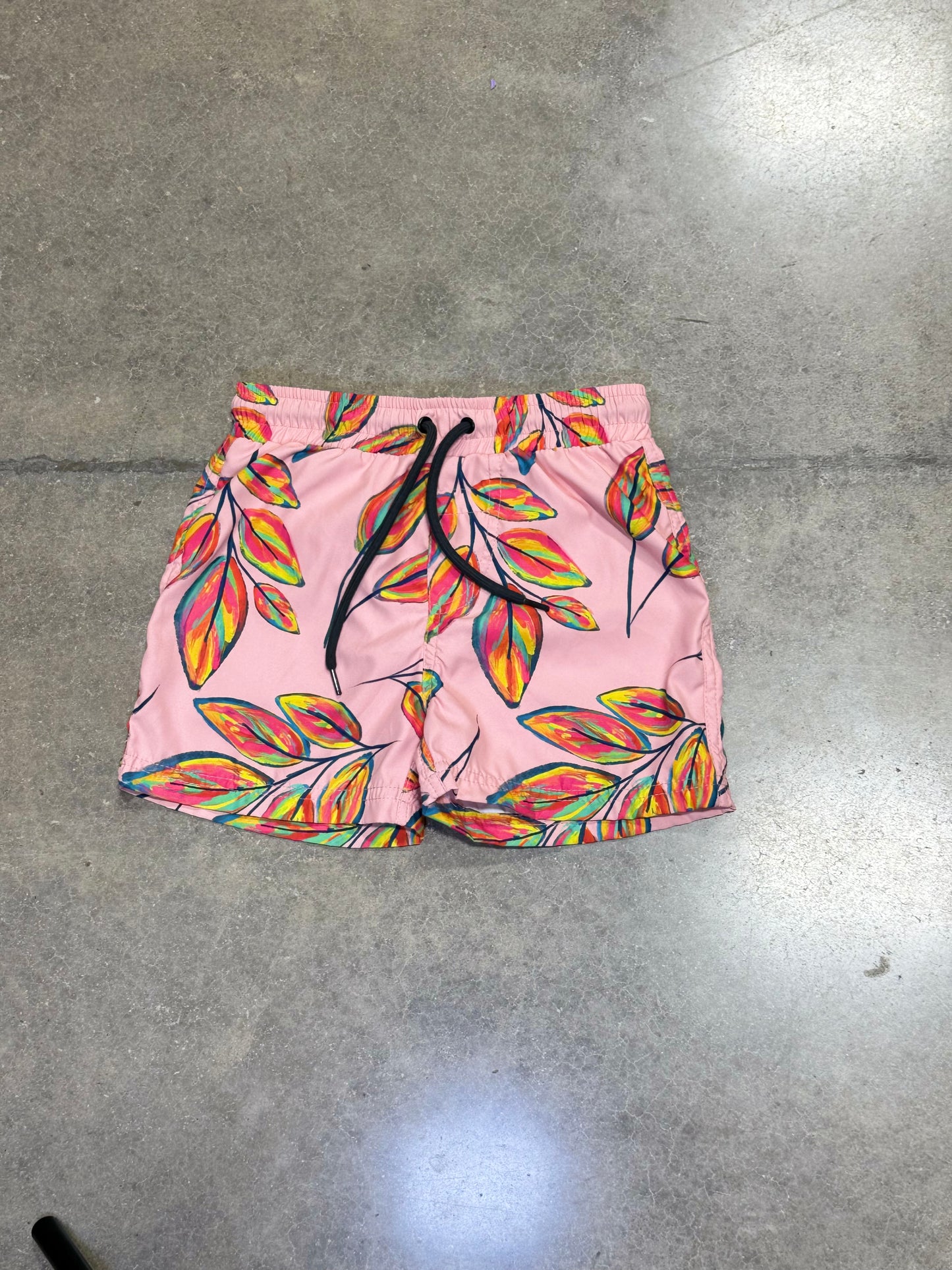 Pink Calatea - Swim Shorts