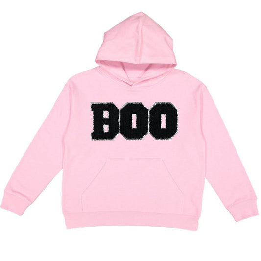 Boo Patch Halloween Hoodie