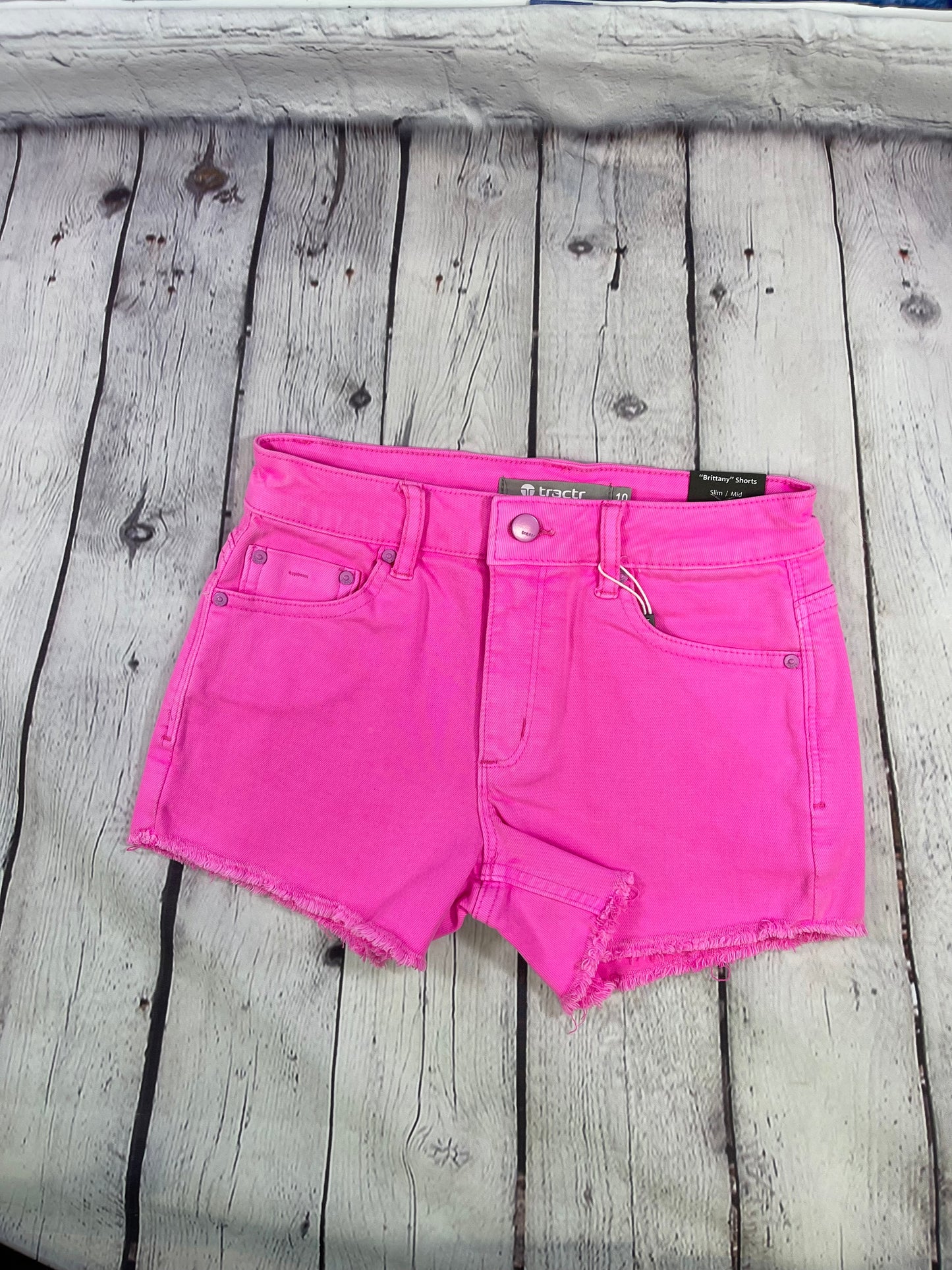 Brittany - Fray Hem Shorts