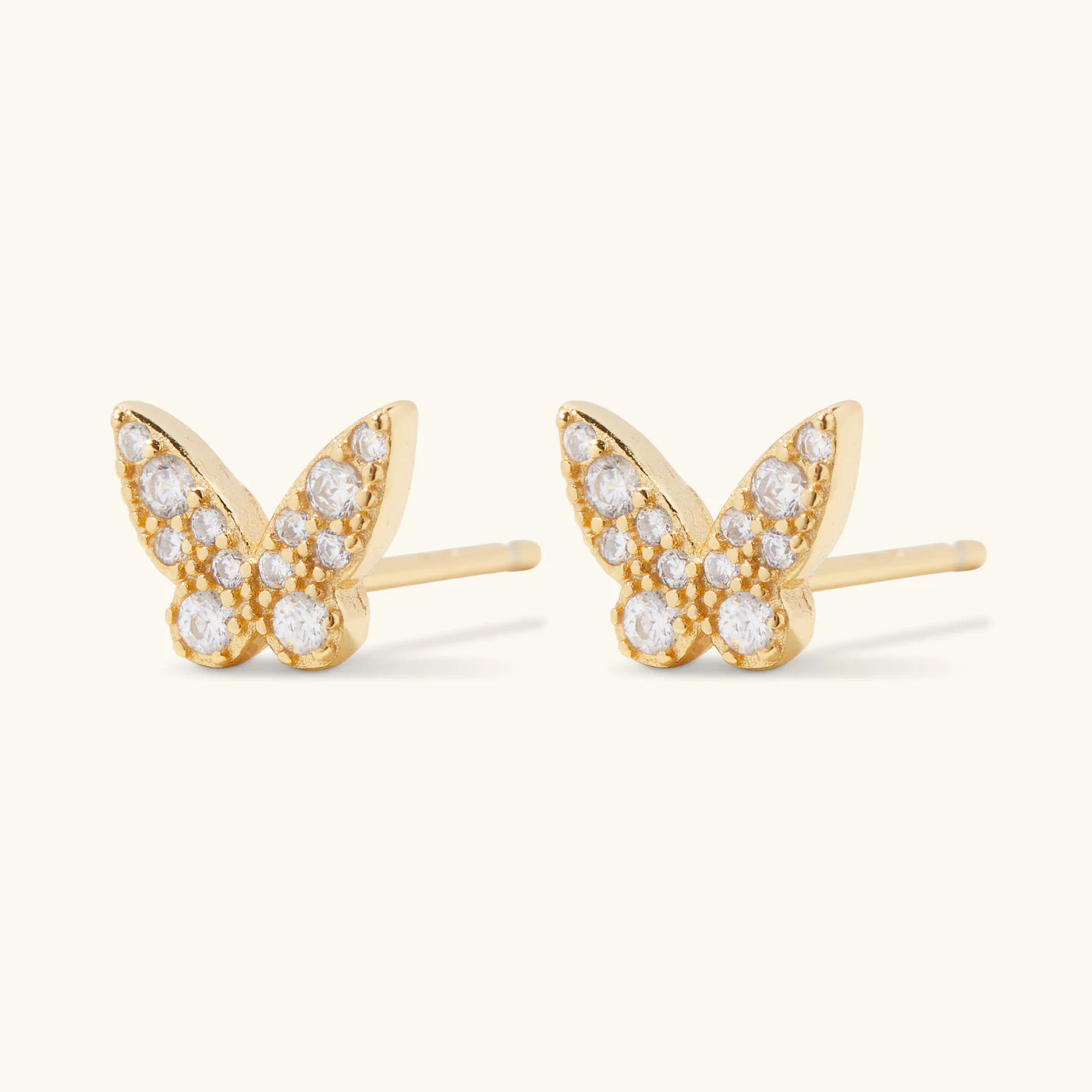 Dahlia Butterfly Studs