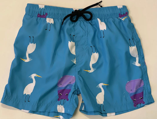 Hippo & Storks Swim Shorts