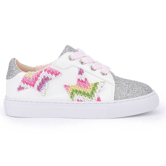 Miss Harper Sneaker in Pink Multi Zig Zag