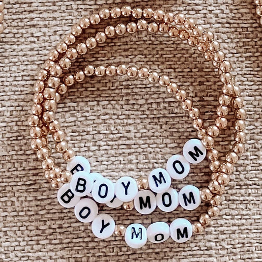 Boy Mom Bracelet