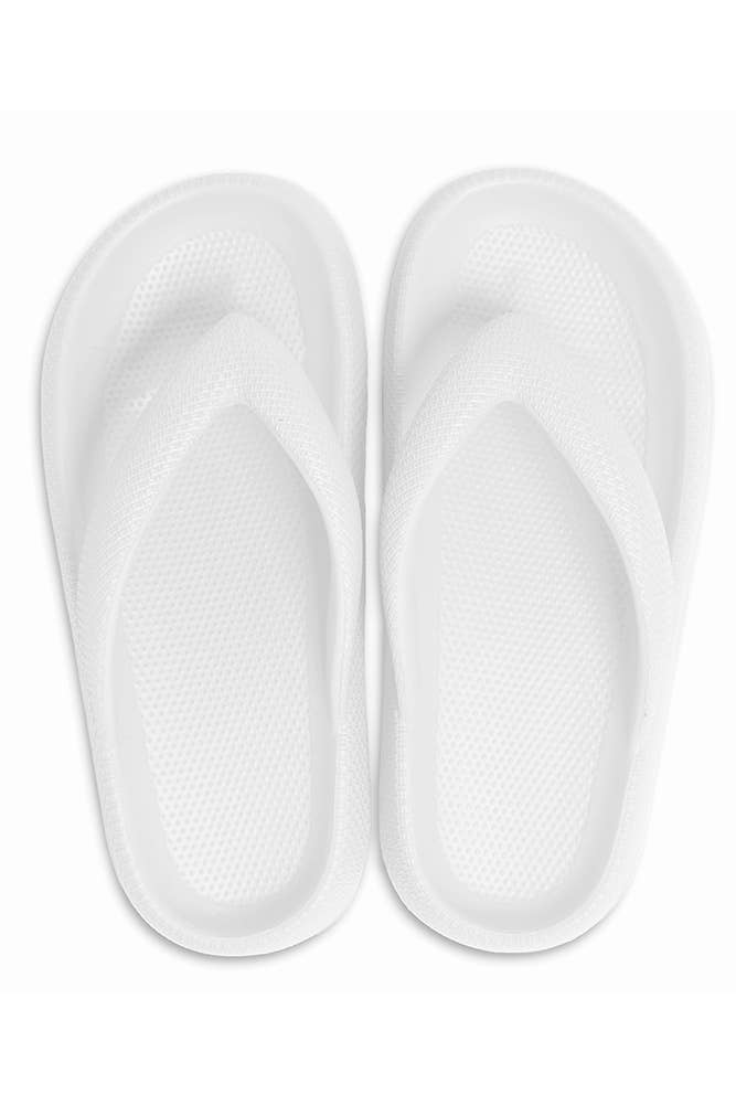 Solid comfy flip flop slide-JSP205