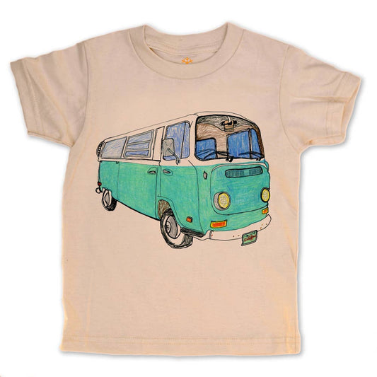 Venice Wheels - Natural Organic Tee