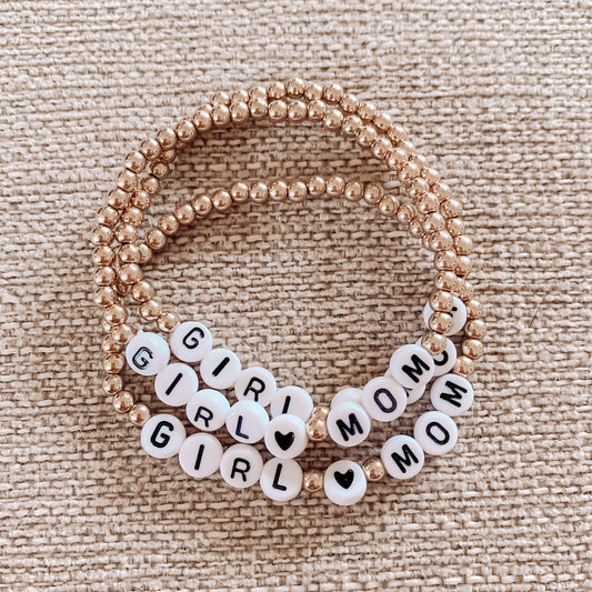 Girl Mom Bracelet