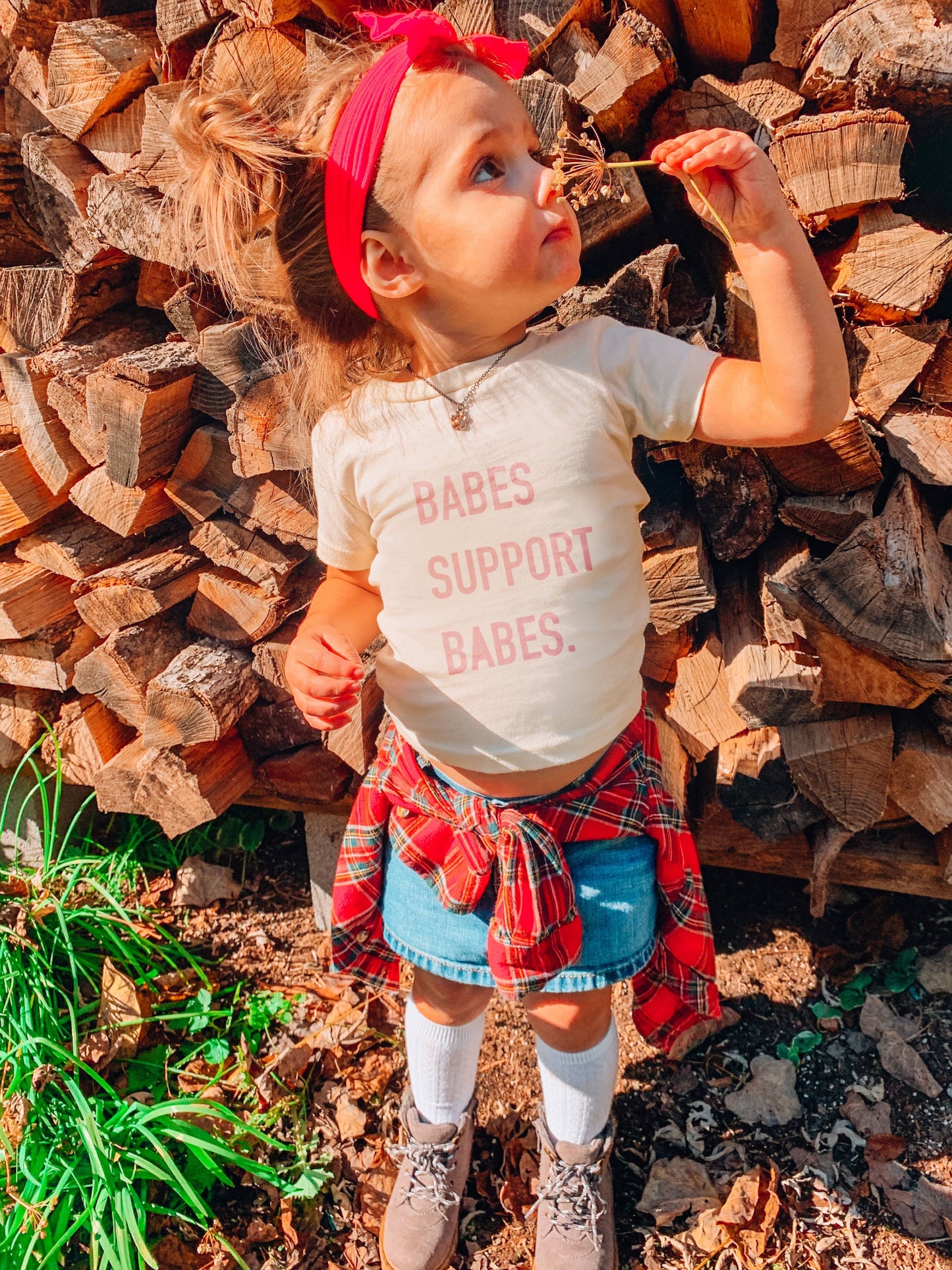 BABES SUPPORT BABES TODDLER TEE