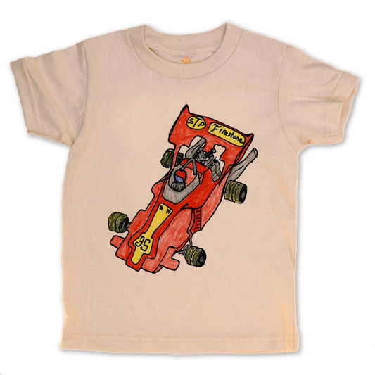 Race Car - Natural Organic Tee